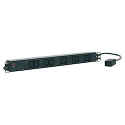 Aeg Pdu 16-1 6000006830 Power Distribution Unit 19" Rack Pdu 4x Iec320 C13/3x Iec320 C19 Black