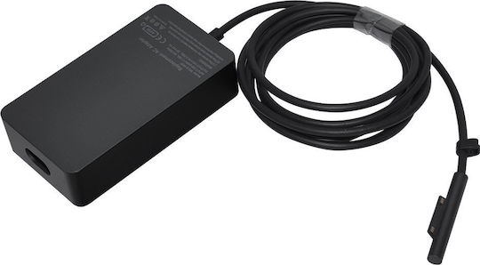 Power Supply Replacement Microsoft Laptops Compatible Surface Pro 3 4 5 6 7 Models 15v 2.58a 44w