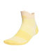 adidas Runxadizero Socks Running Κάλτσες Κίτρινες 1 Ζεύγος