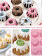 Φόρμα Ζαχαροπλαστικής για Cupcakes/Muffins από Σιλικόνη 26x17x3εκ.