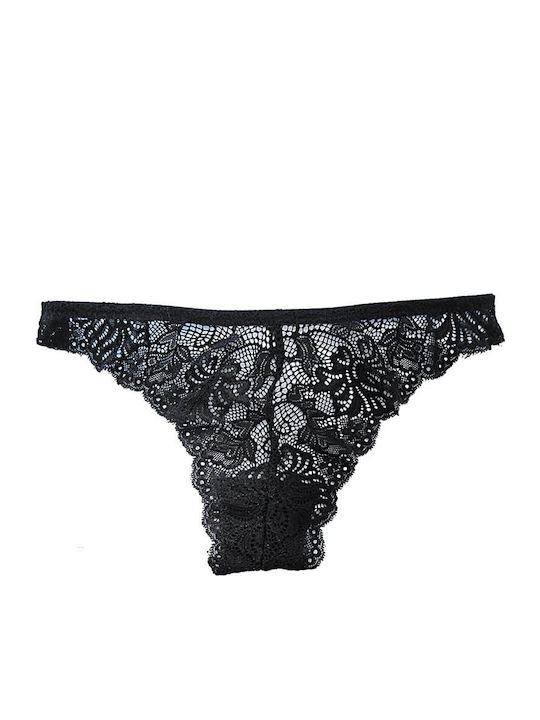 Jadea Women's Brazil with Lace Black