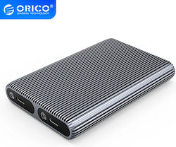 Orico Am2c3-2n-gy Case M.2 Ssd Usb-c External Usb Type-c Gray