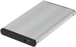 2.5" 6.35 Cm Aluminum Sata2 To Usb2.0 Enclosure Usb Powered