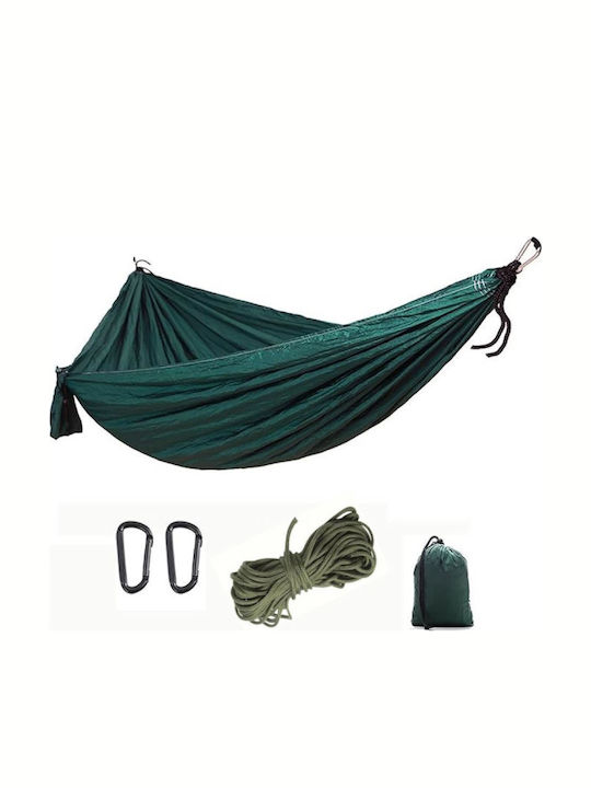 Kepeak Ultralight Parachute King Size Fabric Green Hammock 300x200cm