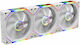 Gamdias Aeolus P2-1203 Reverse Blade Case Fan (2400rpm / 74.97cfm) με ARGB Φωτισμό και Σύνδεση 4-Pin PWM Λευκό