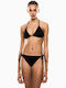 Set Bikini Triunghi Roșu