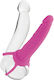 Calexotics Dildo με Όρχεις Ροζ 14cm