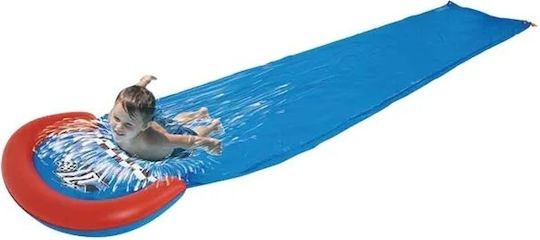 Saltea Gonflabilă Splash & Slide Cu Tobogan Pentru 5+ Ani Albastră