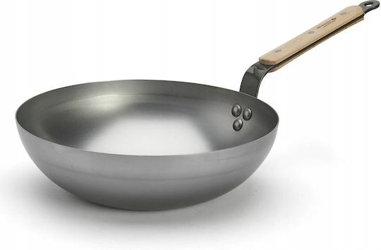 De Buyer Mineral B Wok από Αλουμίνιο με Επίστρωση από Πέτρα 28cm