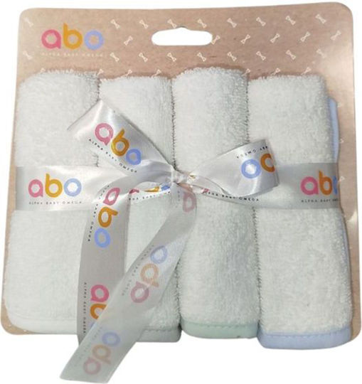 abo Schultertuch Burp Cloth 30x30cm 4 Stück