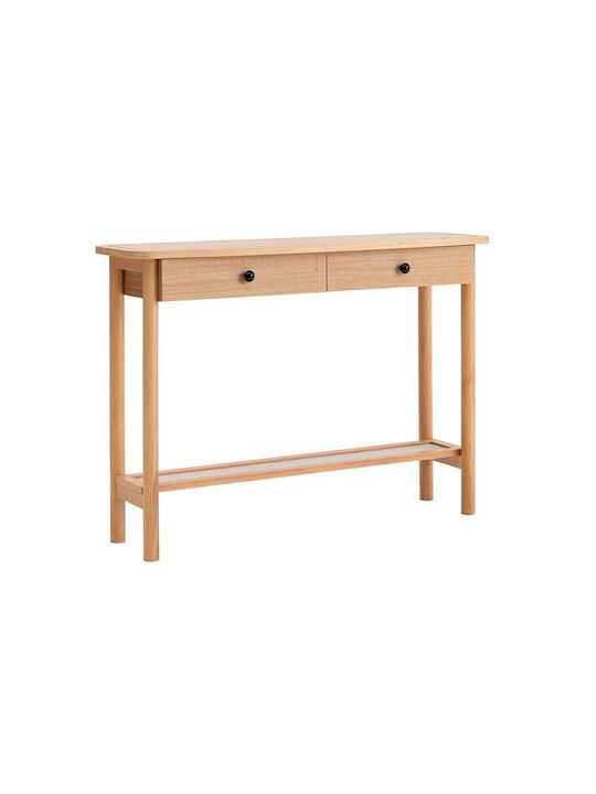 Kailua 2331 Wooden Console Table Light Wood Color L110xW33xH80cm