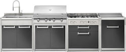 Steel Cucine SWING Υγραερίου 4 Εστιών 25kW