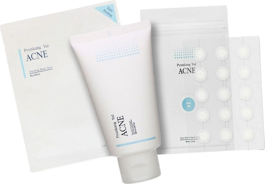 Pyunkang Yul Acne Skin Care Set for against Acne 3pcs