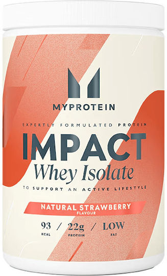 Myprotein Impact Whey Isolate Protein Whey with Flavor Natural Strawberry 480gr