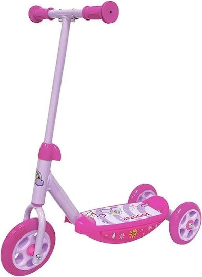 Scooter Patină Copii cu 3 Roți pentru 3+ Ani Roz