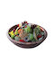 Nakaro Wood Wooden Salad Bowl Brown 20x20x8cm