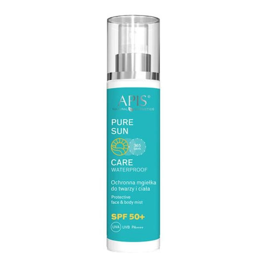 Apis Natural Cosmetics Pure Sun Care Sonnencreme Nebel Für Gesicht & Körper SPF50 150ml