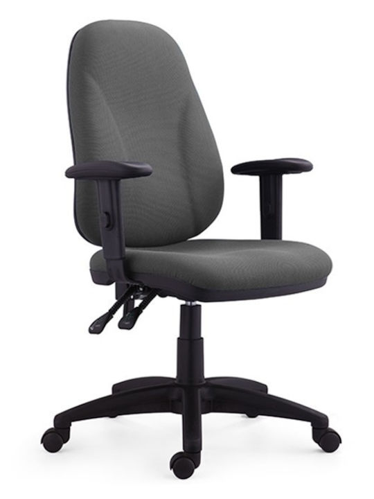 RFG Bristol Office Chair with Recline and Adjustable Arms Grey