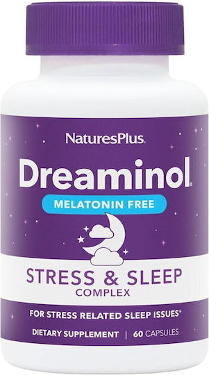 Nature's Plus Dreaminol Συμπλήρωμα για το Άγχος 60 κάψουλες