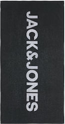Jack & Jones Beach Towel Cotton Black