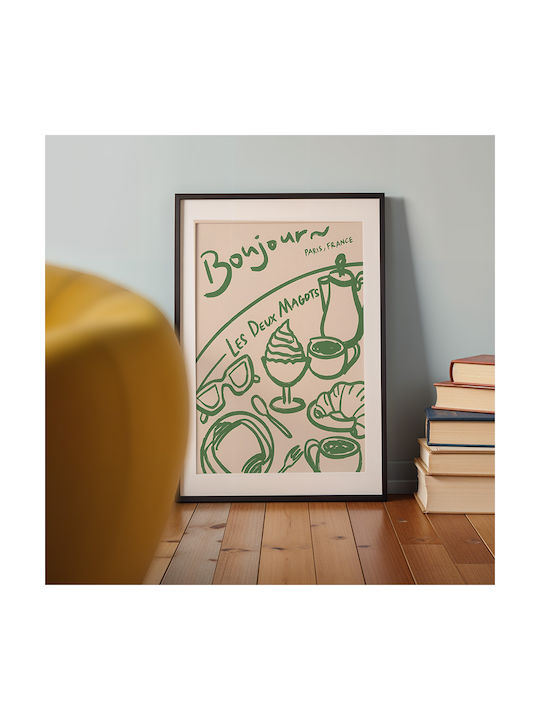 Poster Morning Coffee Pst25327 60cm X 90cm Κάδρ...