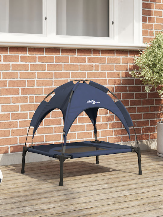vidaXL Cover for Dog Bed Blue 62x61cm