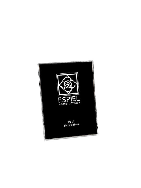Espiel Κορνίζα Μεταλλική με Ασημί Πλαίσιο 4τμχ