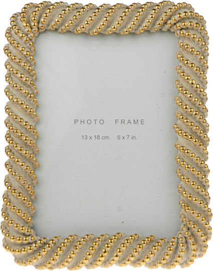 Zen Collection Plastic Photo Frame with Gold Frame