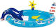 Piscină Rotundă Pentru Copii Gonflabilă 163lt 203x64cm Albastră