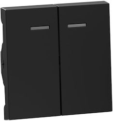 Black Switch Frame Seano 765309 Legrand 765309