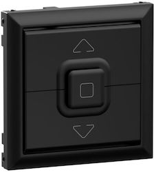Seano Black Roller Plate 765329 Legrand 765329