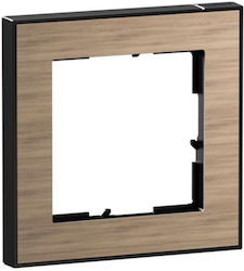 Rahmen 1-fach Naturholz Seano 765291 Legrand 76...