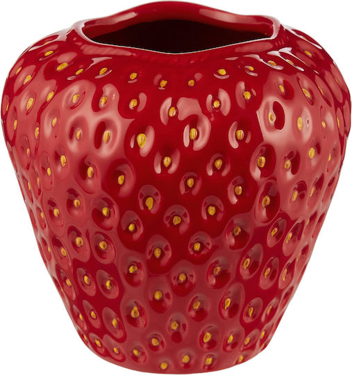 Butlers Vază Decorativă Ceramică Strawberry Roșu 24cm 1buc