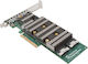 Adaptec Smartraid Ultra 3254-16e E 8gb Sas Nvme 16 Порта Външен+++ Pcie X16 24 Gbps Нисък Профил