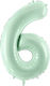 Baloane Cifre Verde Mentă 86 Cm – 34″ 6