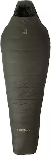 Nordisk Sleeping Bag Μονό Χειμερινό Forest Night Green