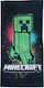 Minecraft Creeper Dark Beach Towel 70*140 Cm
