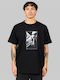 T-shirt Μαύρο