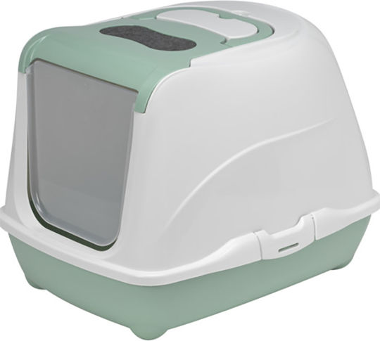 Moderna Flip Cat Toilet Closed Green L57.6 x W43.9 x H41cm