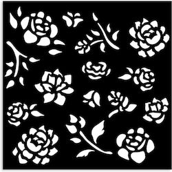 Șablon Gros 12x12cm Stamperia Timeless Mini Flori