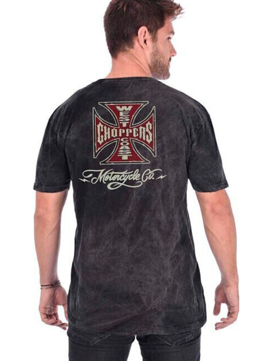 West Coast Choppers T-shirt Black WCCTS132777ZW | Skroutz.mt