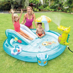Piscină Pentru Copii Rotundă Gonflabilă Albastră