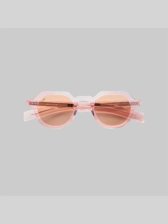 Akila Women's Sunglasses with Pink Plastic Frame and Pink Lens 2210-5966