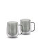 Lamart Set of Glasses made of Glass in Black Color 250ml 2pcs