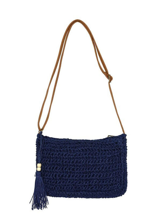 Aquablue Fabric Beach Bag Blue