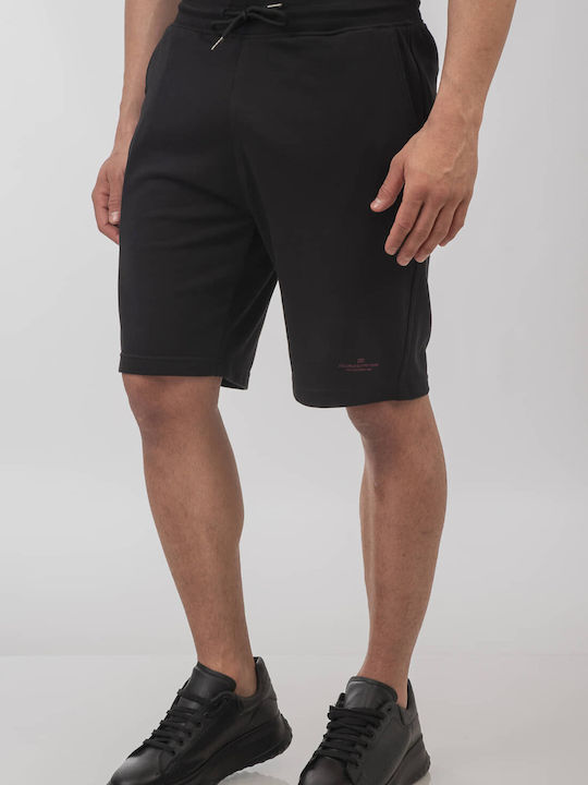 Double Men's Athletic Shorts Black