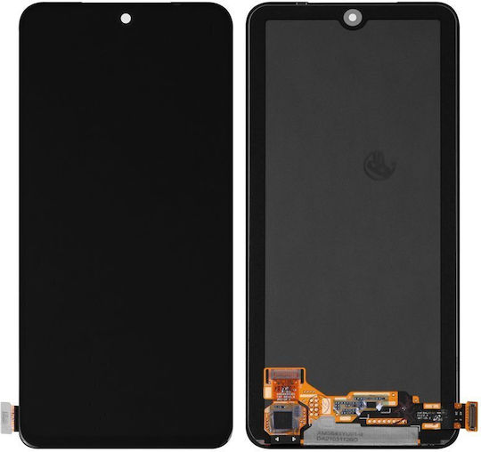 Οθόνη mit Touch-Mechanismus für Xiaomi Redmi Note 10S (Schwarz)