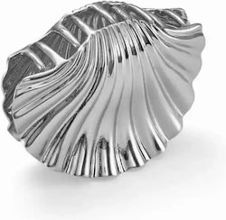 Agrafă de păr din metal în formă de scoică