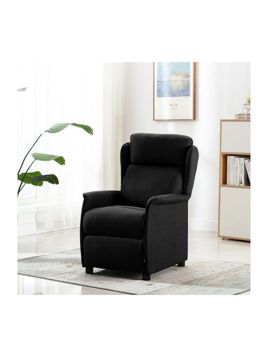Fotoliu Relax Negru 66.5x94x101.5cm