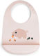 Done by Deer Waterproof Bib Silicone with Pocket Powder for 6 m+